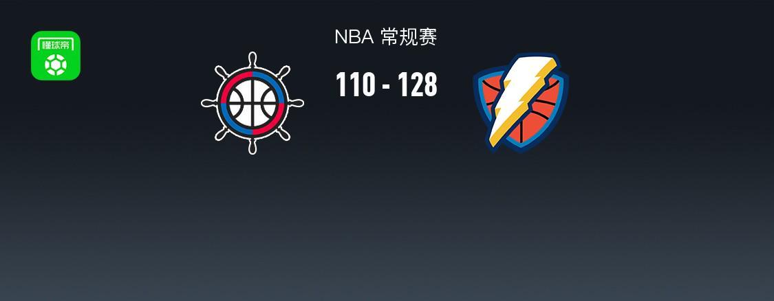 开云体育下载-NBA战报：雷霆128-110快船取NBA7连胜，霍姆格伦30+14+5