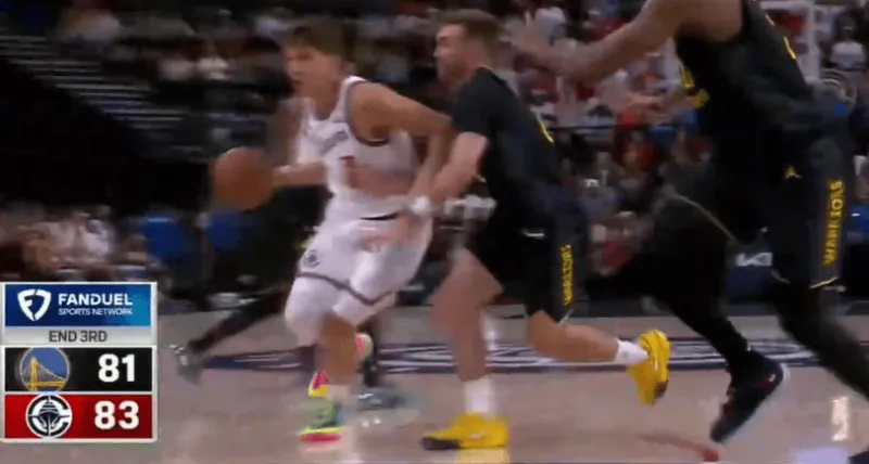 kaiyun-快船三节83-81领先勇士，加兰17投6中得到15分&amp;amp;库里22分